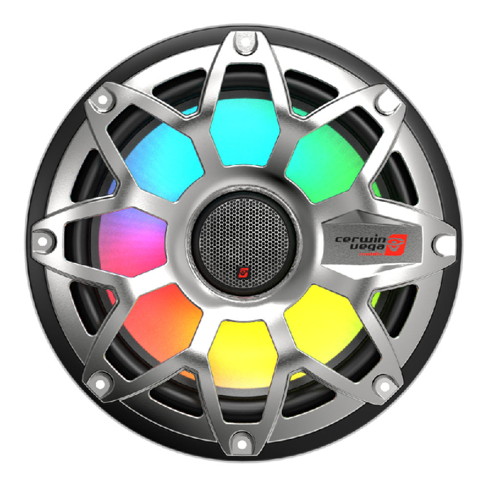 Cerwin Vega SM10F4 SM Series 10” 2-Way Coaxial Speaker with LED Lights Titanium Dome Tweeter