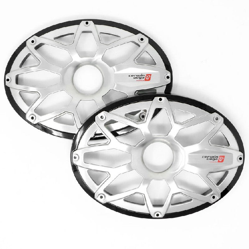 Cerwin Vega SM69FGB RPM Stroker 6" X 9" Flush Mount Speaker Grill, Black Pair