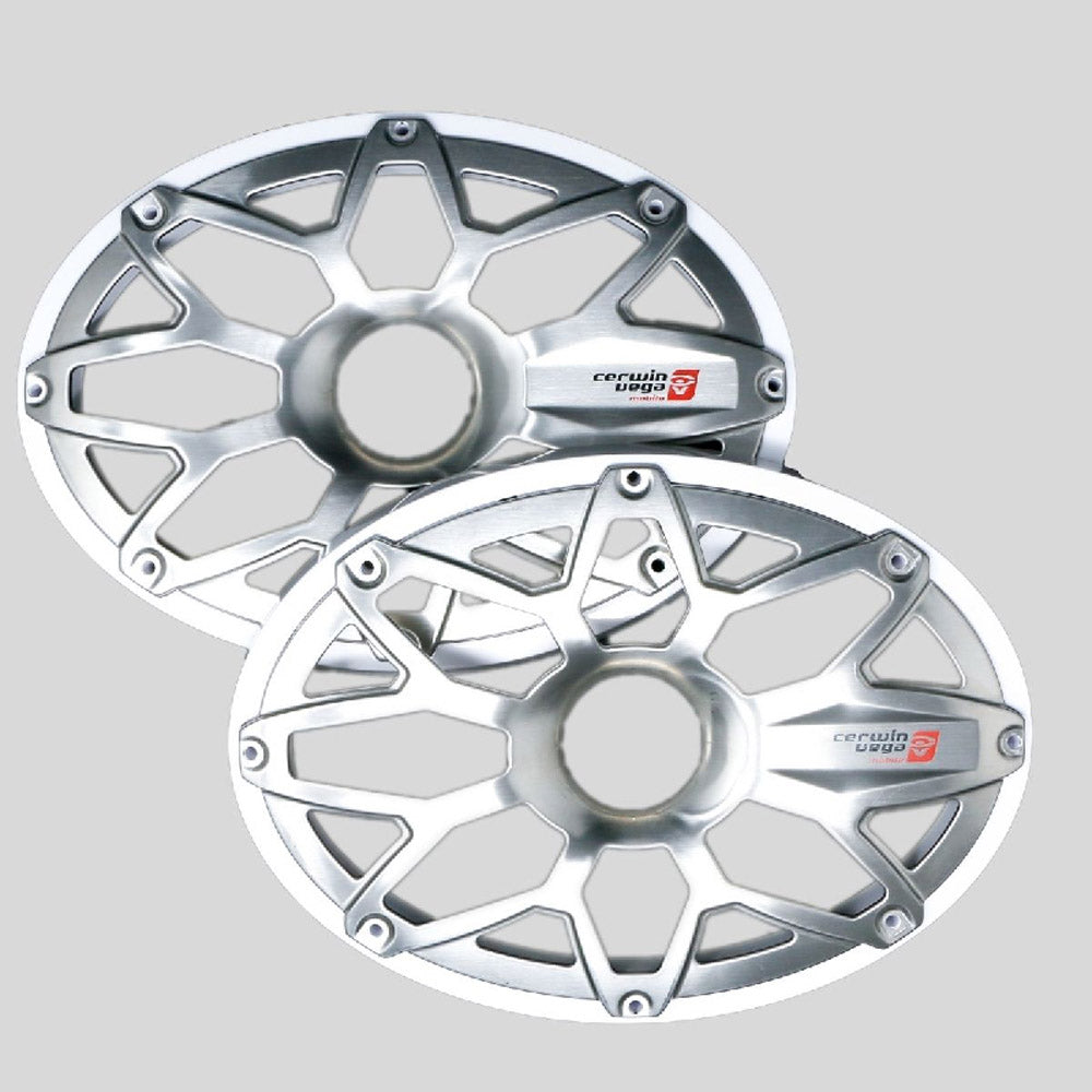 Cerwin Vega SM69FGW RPM Stroker 6" X 9" Flush Mount Speaker Grill, White Pair