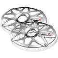 Cerwin Vega SM69FWW 6" X 9" Flush Mount Speaker Steel Grill with Powder Coating White (Pair)