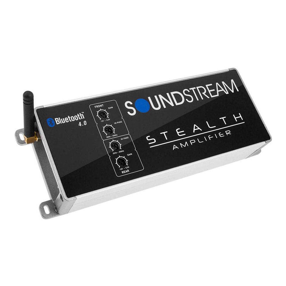 Soundstream ST4.1000DB Stealth Series 1,000w Class D 4ch. Amplifier