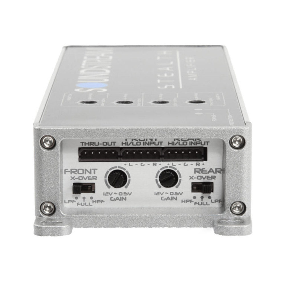 Soundstream ST4.1200D Stealth Series 1200W Class D 4 Channel Amplifier