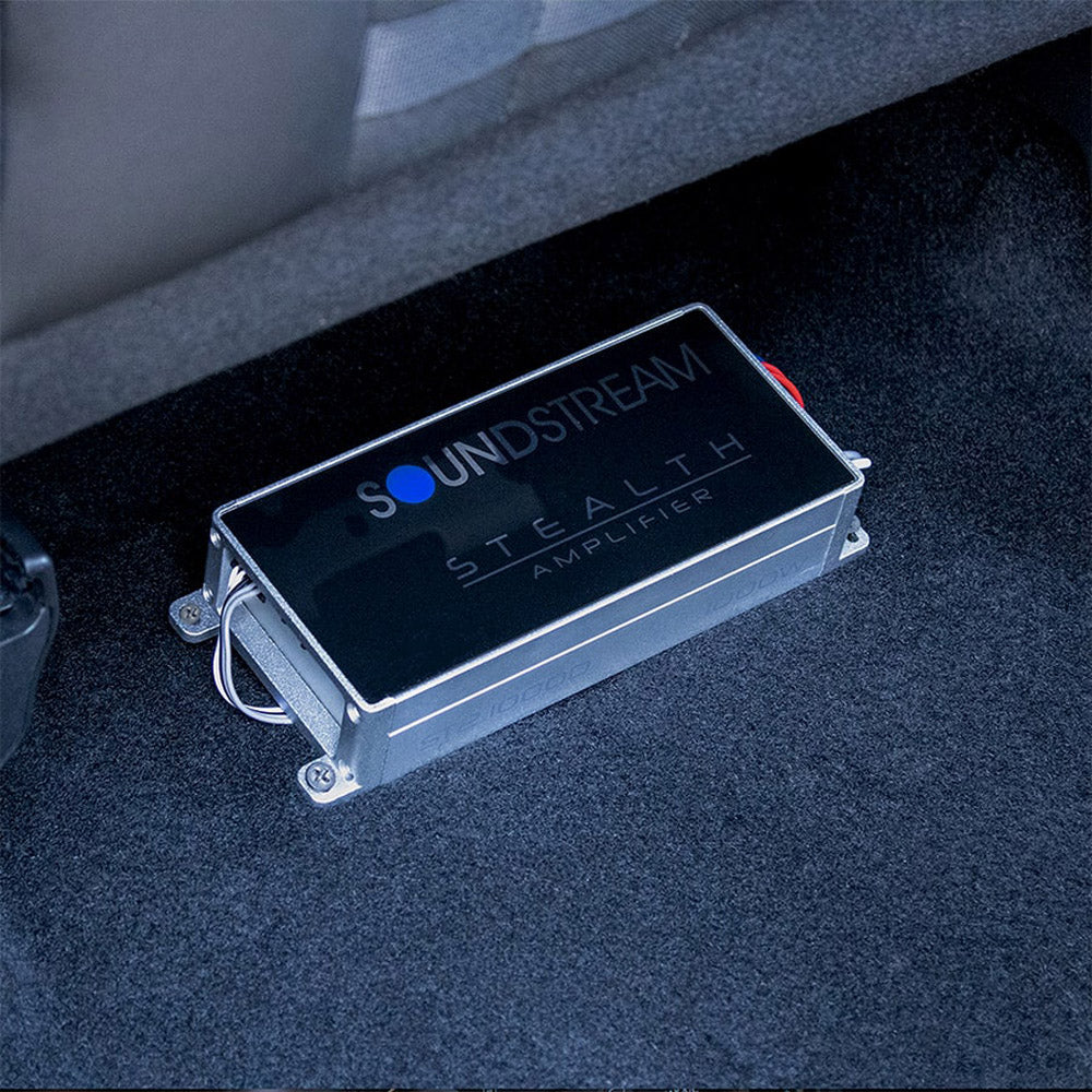 Soundstream ST4.1200D Stealth Series 1200W Class D 4 Channel Amplifier