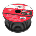 Cerwin Vega SW8G100 8AWG Frost Black with Red Edge on Square Side Speaker Wire