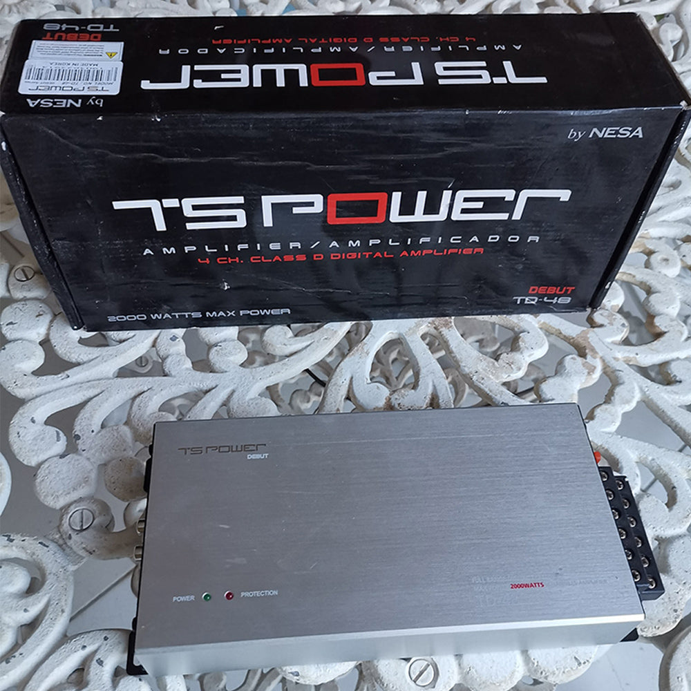 NESA TD-48 2000W 4-Channel Micro Amplifier