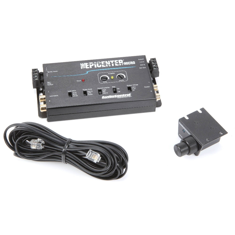 AudioControl THE EPICENTER MICRO Concert Series Digital Bass Restoration Processor with Bass Remote