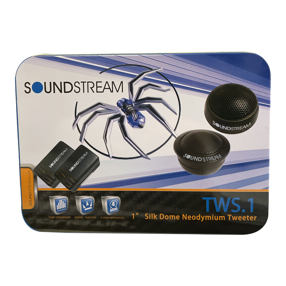 Soundstream TWS.1 1 Inch Soft Dome Tweeters