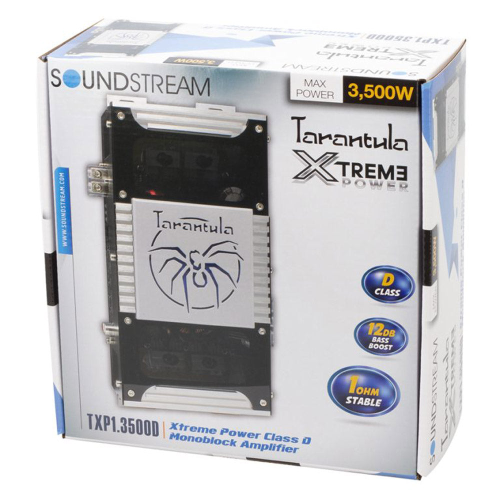 Soundstream TXP1.3500D Tarantula Xtreme Power Full Bridge Amplifier