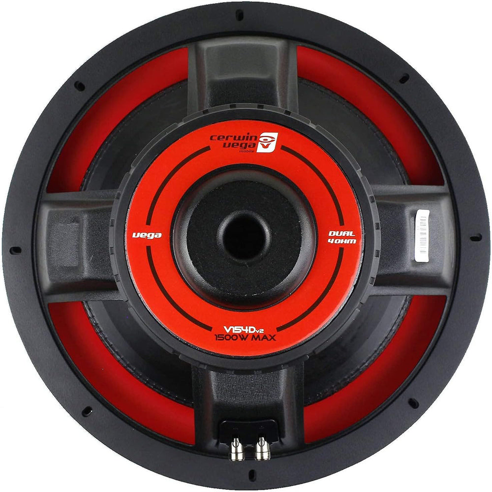Cerwin Vega V154DV2 1500W 15" Vega Series Dual 4 ohm Car Subwoofer