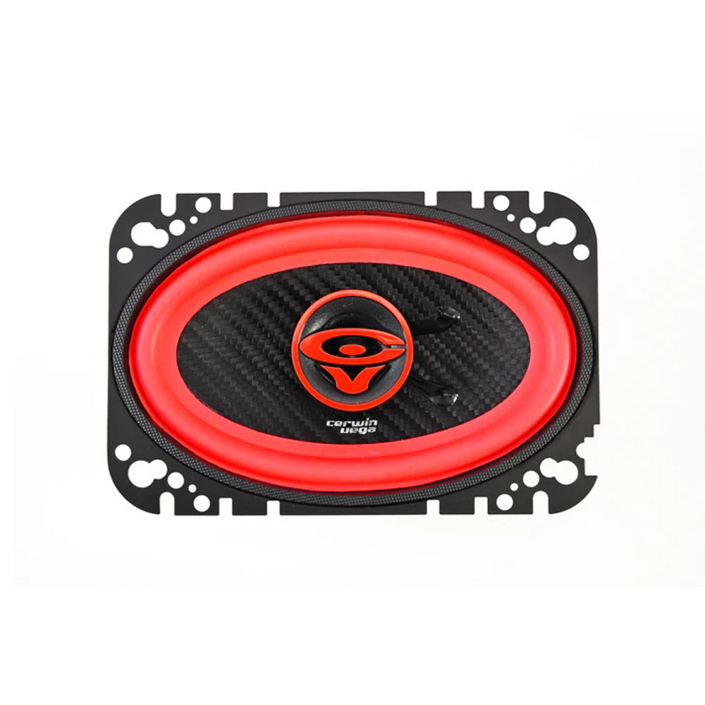 Cerwin Vega V46 Vega 2025 Edition 4 Inch x 6 Inch 2-Way Coaxial Full Range Speakers (4Ω)