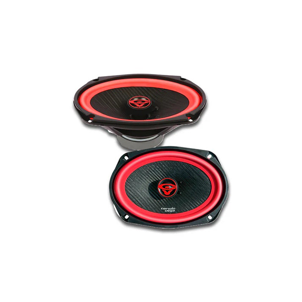 Cerwin Vega V69 Vega 2025 Edition 6 Inch x 9 Inch 2-way Coaxial Full Range Speakers