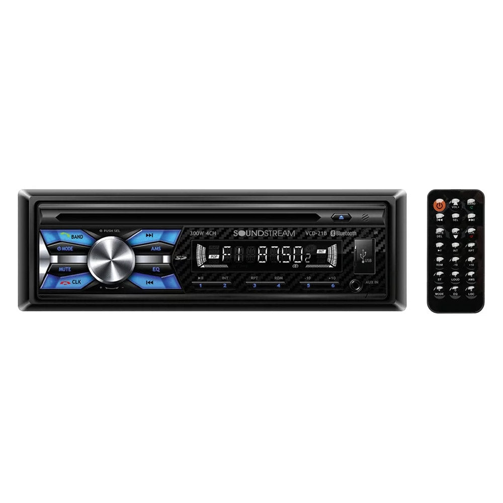 Soundstream VCD-21B Single DIN CD, CDR, CDRW MP3 Player