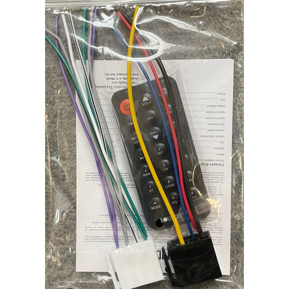 Soundstream VCD-21B Single DIN CD, CDR, CDRW MP3 Player