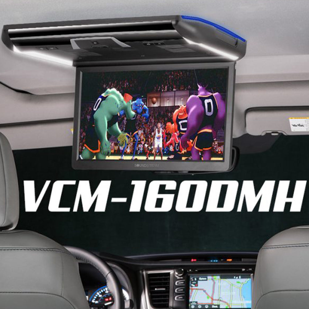 Soundstream VCM-160DMH 16 Inch Ceiling Mount DVD Entertainment System