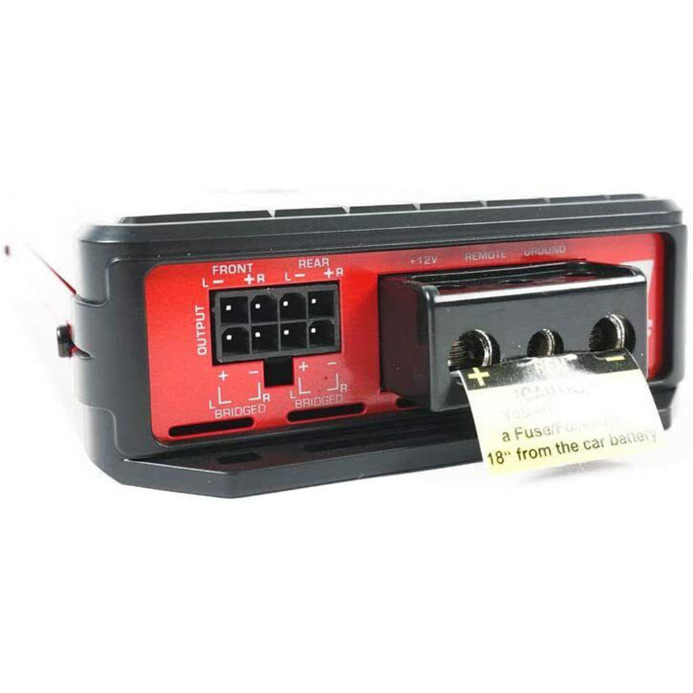 Cerwin Vega VCU-84 1200W Peak 500W RMS Class D 4 Channel Marine Amplifier