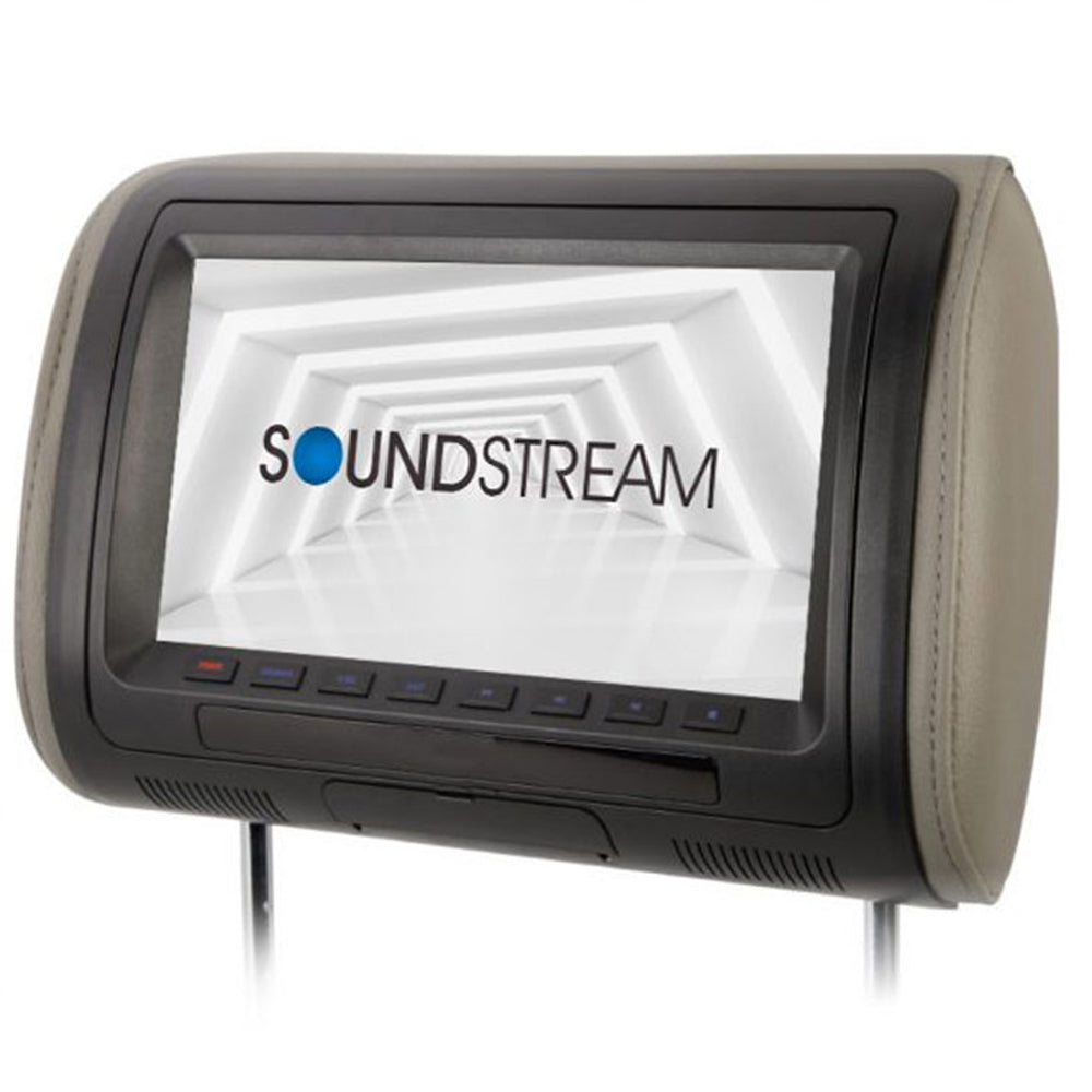 Soundstream VH90CC 9 Inch Pre-loaded Universal Replacement Headrest