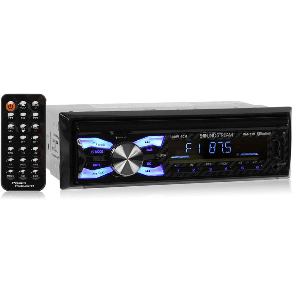 Soundstream VM-21B Single DIN Bluetooth Digital Media Receiver