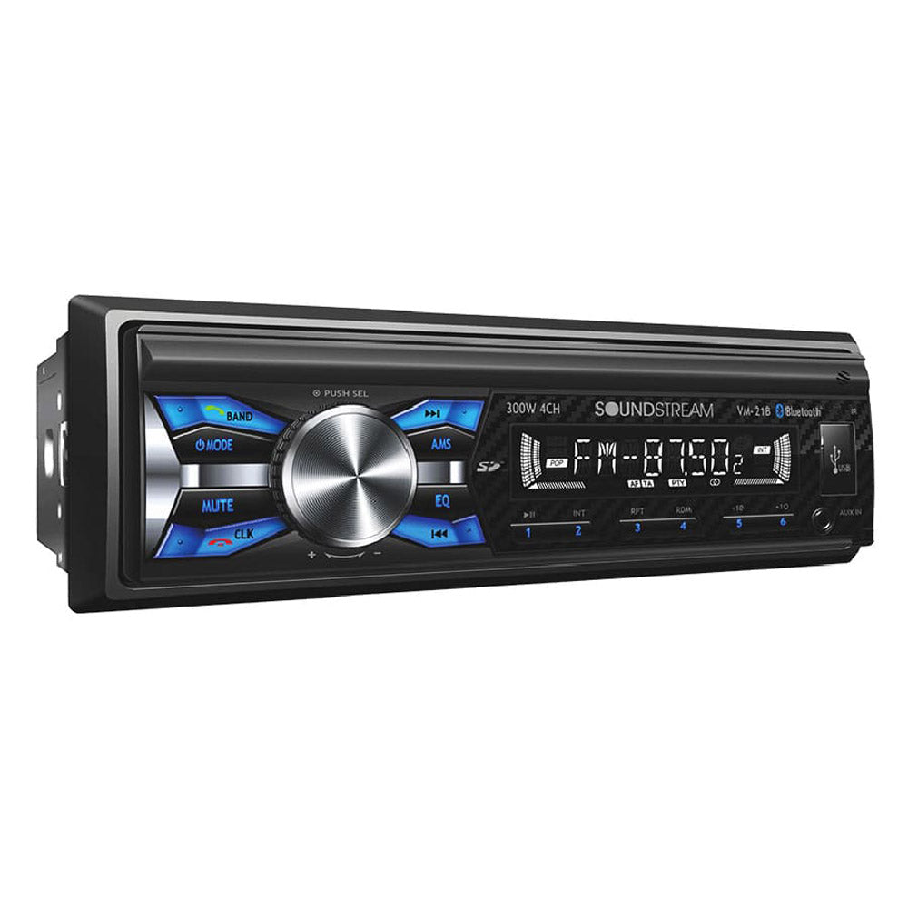 Soundstream VM-21B Single DIN Bluetooth Digital Media Receiver