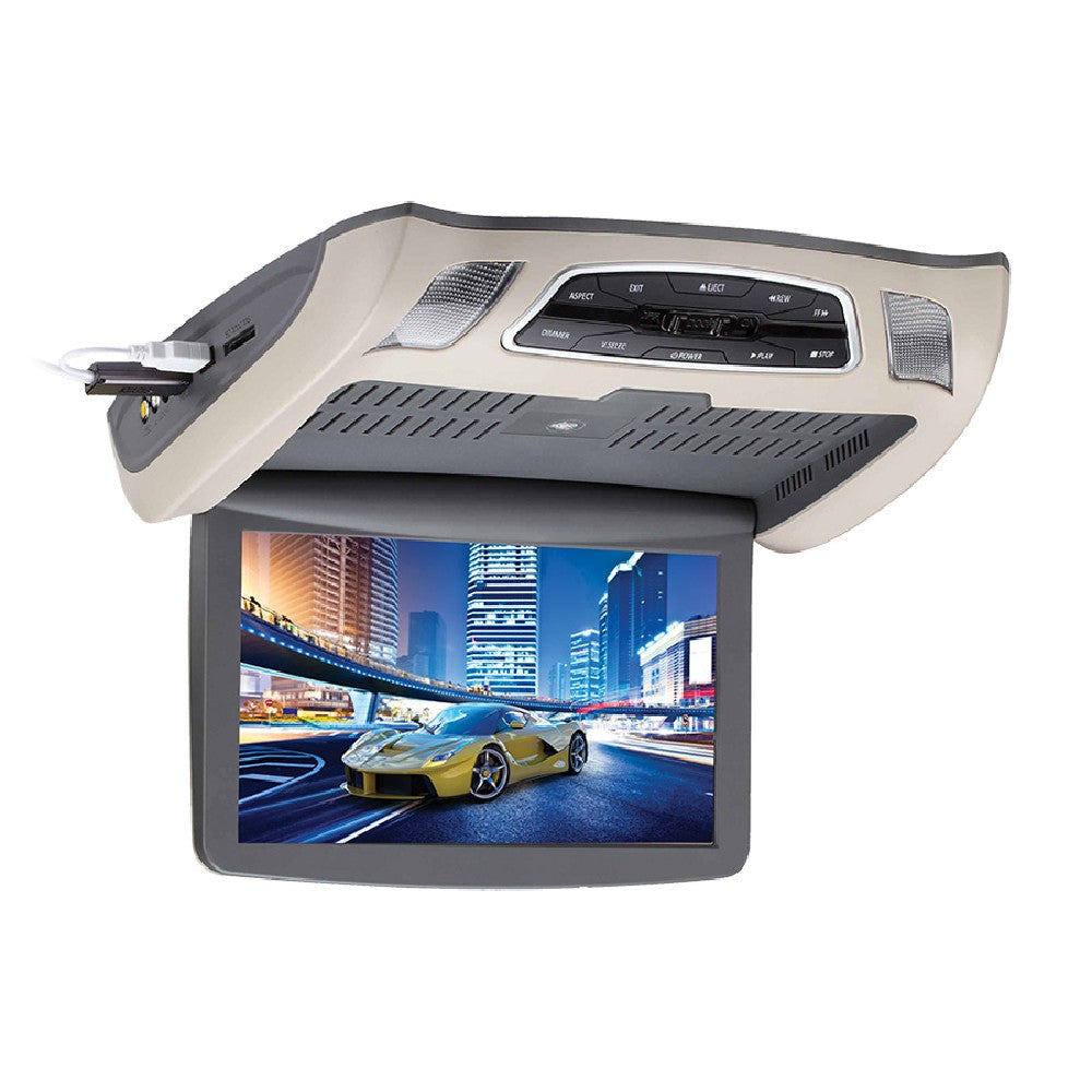 NESA VOH-1080DM 10.1” Wide Overhead Monitor with built-in DVD/HDMI/Full HD 1080p Media Player