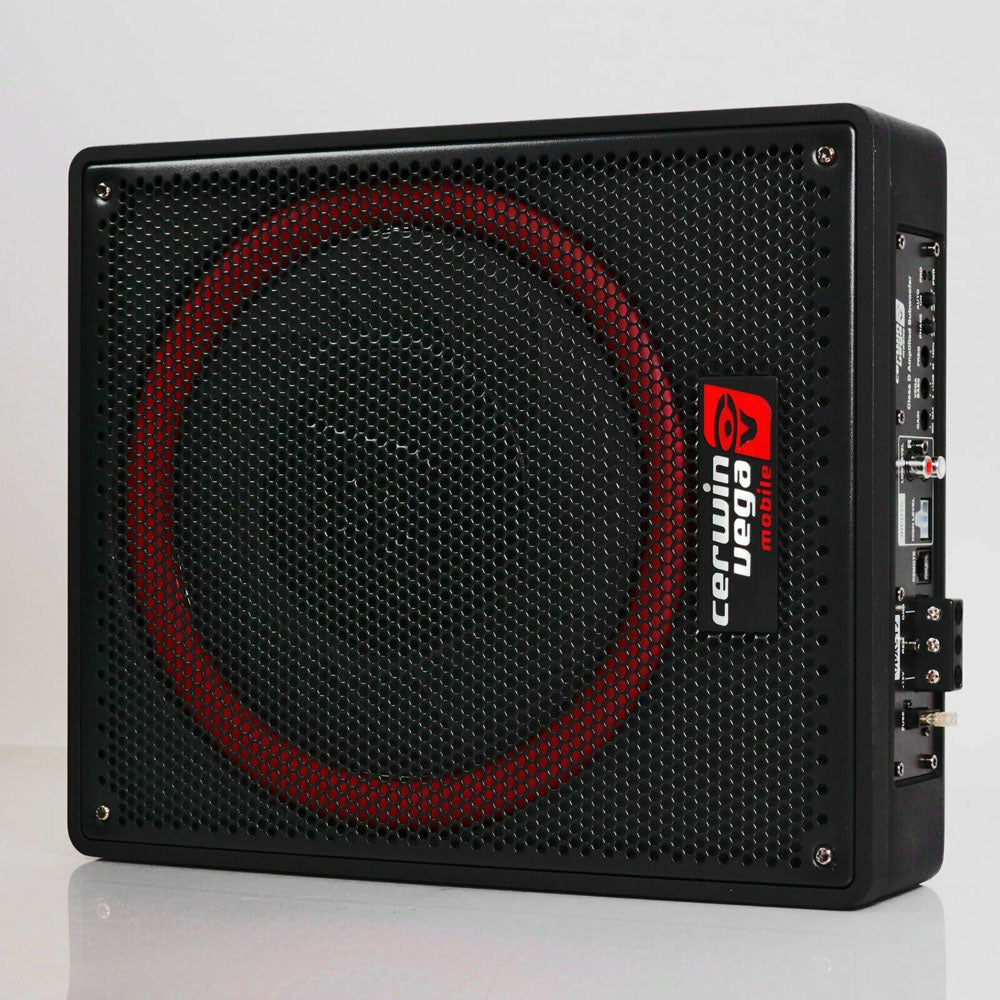 Cerwin Vega VPAS12 600W Max (250W RMS) 12 Inch Under Seat Powered Subwoofer Enclosure