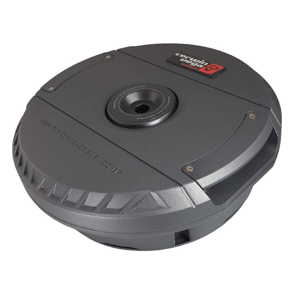 Cerwin Vega VPSTX12 VEGA 12" Shallow Powered Active Subwoofer, Spare Tire Application
