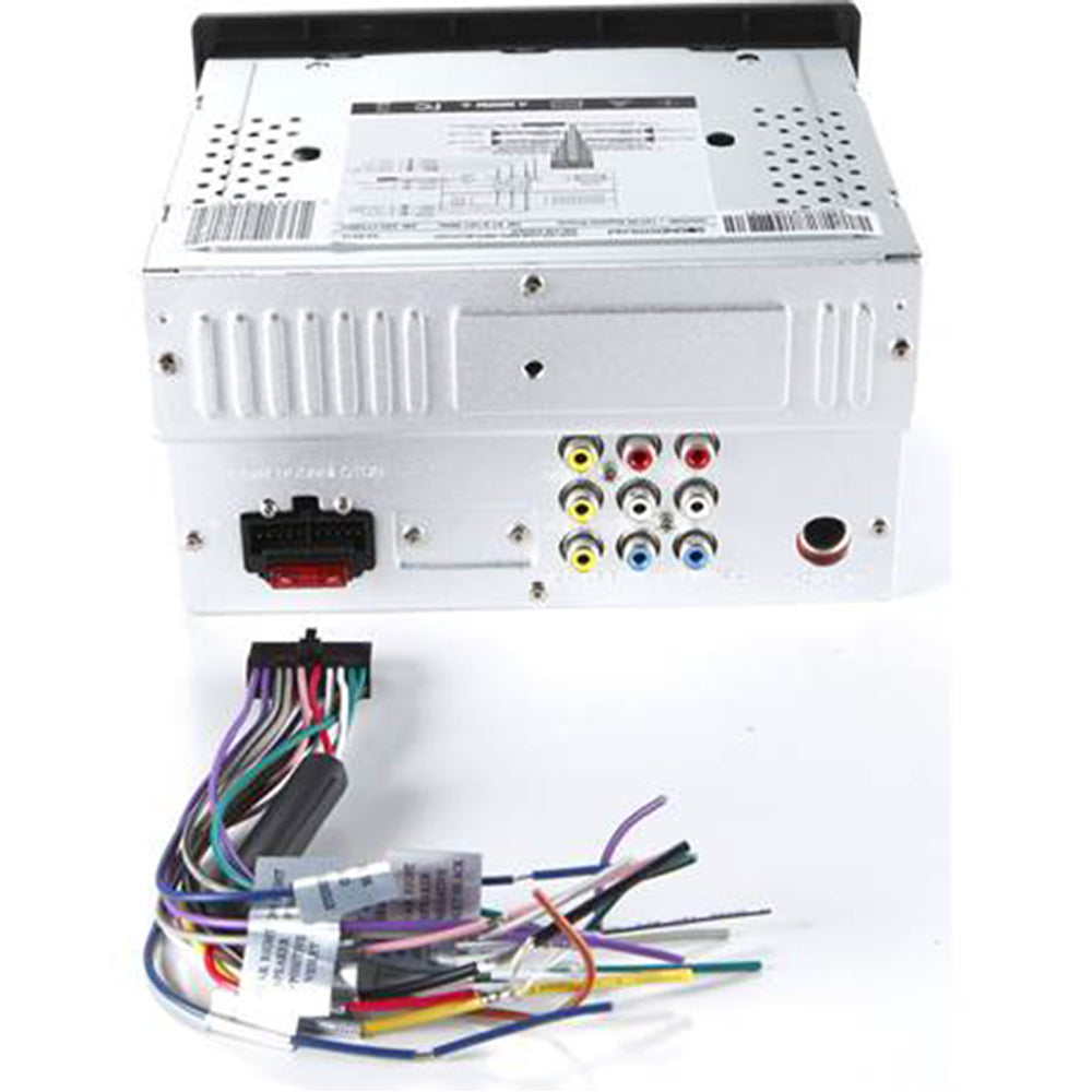 Soundstream VR-651B Double DIN Bluetooth InDash DVD/CD/AM/FM Car Receiver