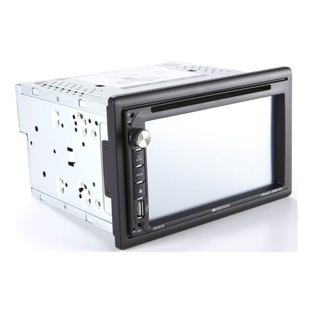 Soundstream VR-651B Double DIN Bluetooth InDash DVD/CD/AM/FM Car Receiver