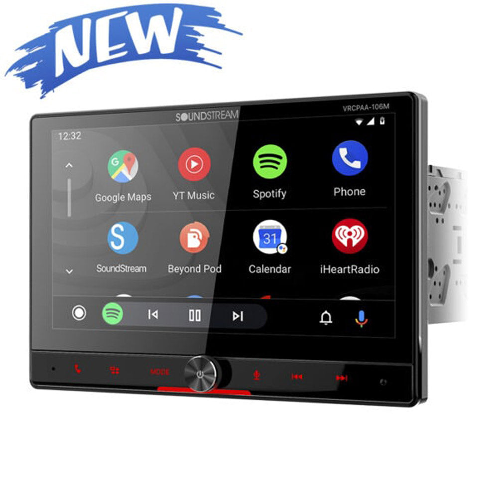 Soundstream VRCPAA-106M Floating 10.6 Inch Multimedia Touchscreen (No DVD/CD)