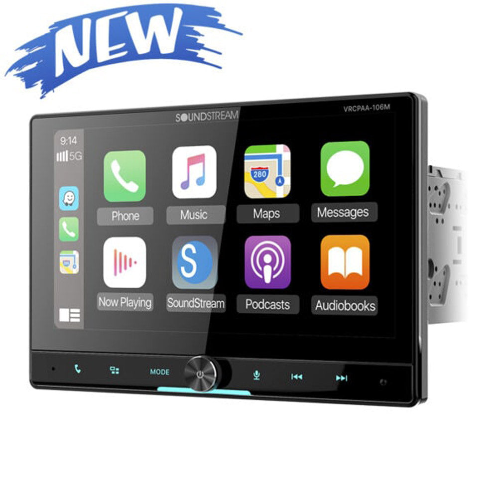 Soundstream VRCPAA-106M Floating 10.6 Inch Multimedia Touchscreen (No DVD/CD)
