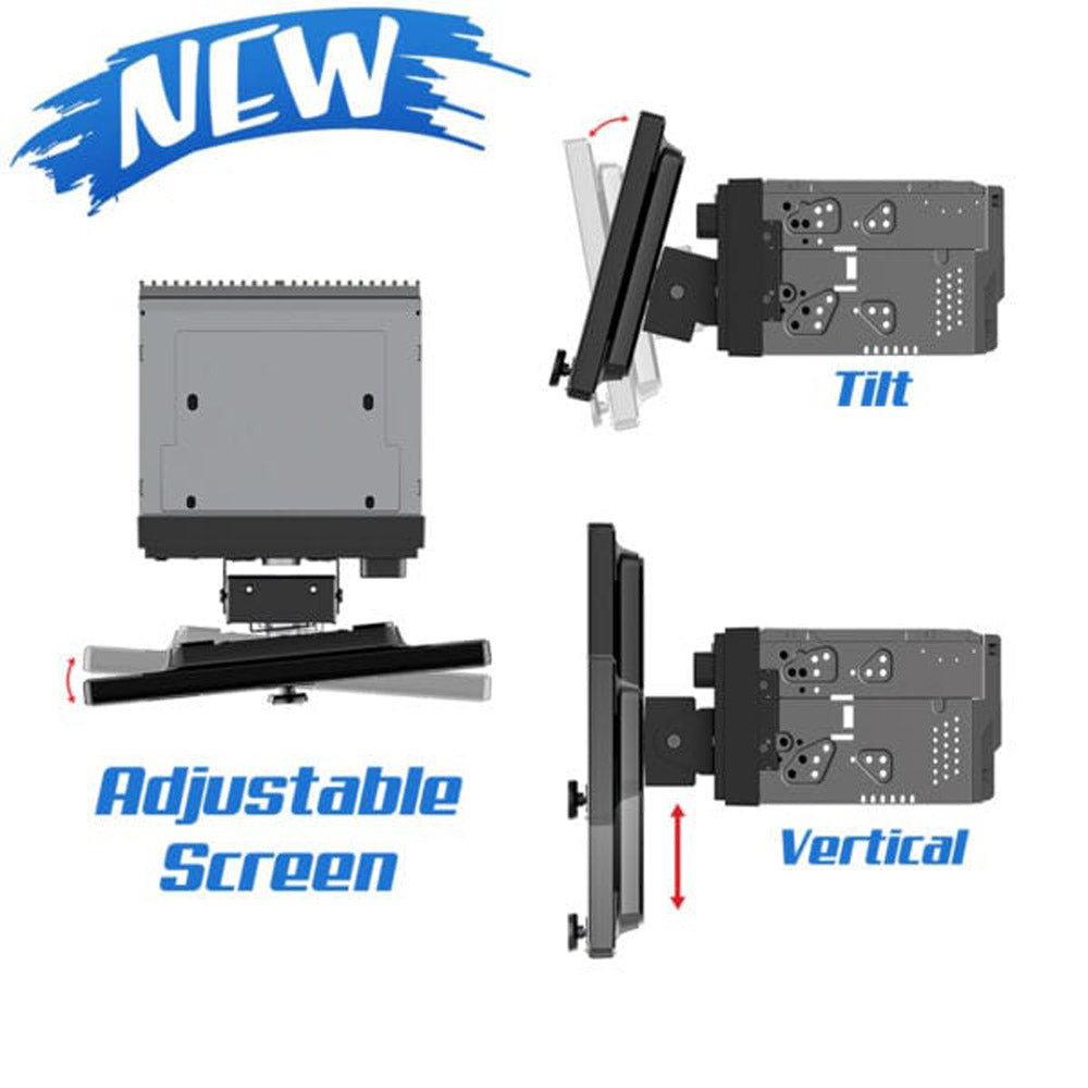 Soundstream VRCPAA-106M Floating 10.6 Inch Multimedia Touchscreen (No DVD/CD)
