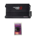 Cerwin Vega XED6004D (XED Series 4-Channel Full Range Class-D Amplifier) + KIT4P (Amplifier Wiring Kit - 4 Gauge 1500 Watts)
