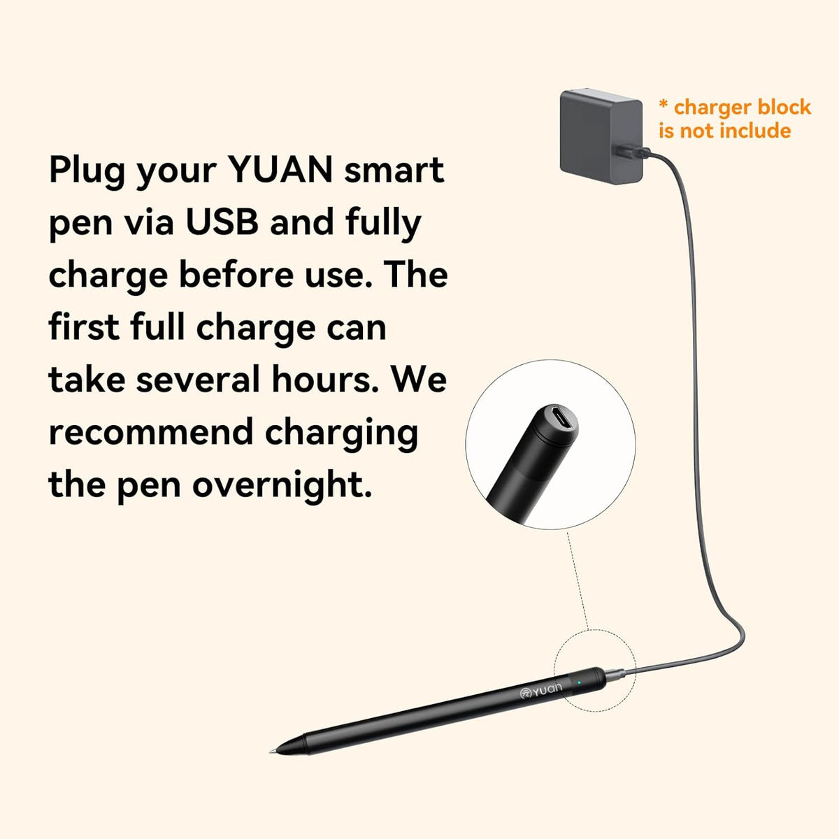 Yuan Digital Notebook with Smart Pen, 94 sheet Real Paper Note-Taking, Real-Time Sync & Digital Storage, Playback & Sharing via APP, iOS/Android Compatible