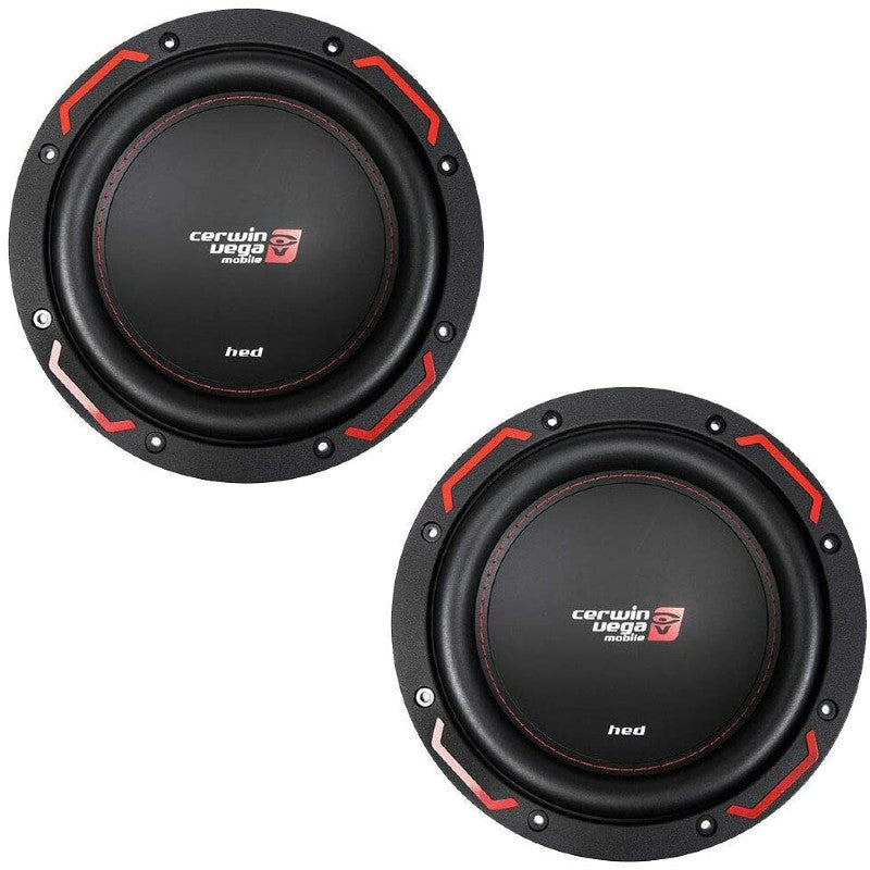 Cerwin Vega H7124D 1400W Max 250W RMS 12" HED Series Dual 4-Ohm Car Subwoofer