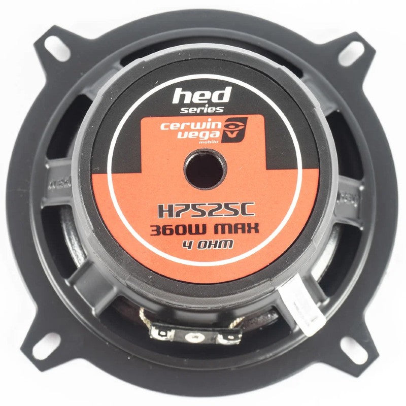 Cerwin Vega H7525C 720W Max 100W RMS 5.25" HED Series 2-Way Component Car Speaker